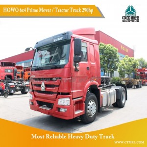 HOWO 4X2 Prime Mover/Tractor Truck 336HP