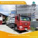 HOWO 6X4 Prime Mover / Tractor Truck 290HP