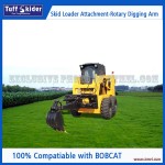Skid Loader Attachment - Rotary Digging Arm